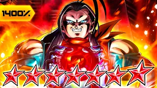 (Dragon Ball Legends) ZENKAI 7, 1400%, 14 STAR SUPER ANDROID #17! FRIGHTENING BULK & DISRUPTION!