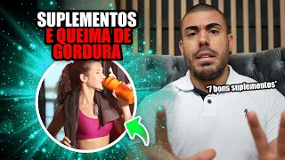 7 suplementos para perder gordura e ganhar massa muscular