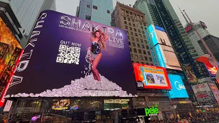 New York City LIVE Manhattan Shakira Performance in Times Square (March 26, 2024)