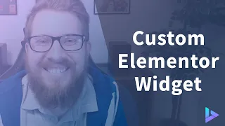 How to Build a Custom Elementor Widget Using PHP and JavaScript
