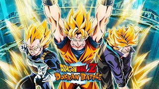 Dragon Ball Z Dokkan Battle: INT LR SSJ Goku, Vegeta & Trunks Active Skill OST (Extended)