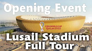 Lusail Stadium Opening Event - 2022-08-12 (80,000 Seats) Qatar FIFA World Cup 2022 Final Stadium