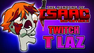 Isaac on Twitch Mod, Tainted Lazarus - Hutts Streams Repentance