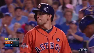 Houston Astros at Kansas City Royals ALDS Game 1 Highlights October 8, 2015