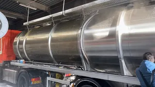 Just WATCH 🤩 Stainless Steal Tank Trailer made like NEW without using a brush or sponge! ProNano