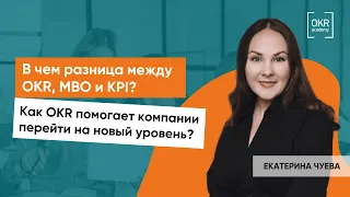 В чем разница между OKR, MBO и KPI? Как OKR помогает компании перейти на новый уровень.