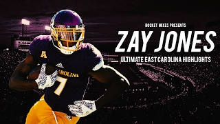 "Underrated WR" - Zay Jones Career ECU Highlights