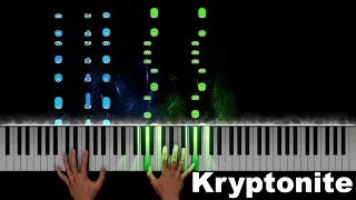 3 Doors Down - Kryptonite Piano Tutorial