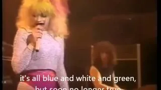 Nina Hagen - "Du hast den Farbfilm vergessen" (English Subtitles)