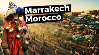 Marrakech Streets Walking Tour | Morocco, Africa (HDR 4K)