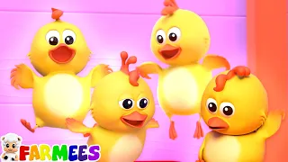 Lima anak ayam kecil + lagu populer untuk anak-anak