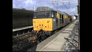 British Rail 1997-Carnforth With Class 31, 37, 153 & 156 with Semaphore Signalling