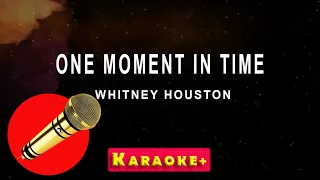 One Moment In Time - Whitney Houston (karaoke version)