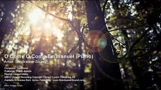 O Come O Come Emmanuel (Piano) - Royalty free Christmas music from Shockwave-Sound