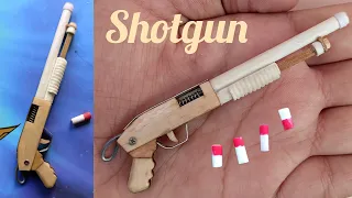 how to make mini shotgun - miniature shotgun #handmade #guns #craftactivities make weapon toy