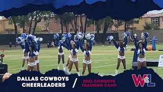 Cowboys Cheerleaders at Cowboys Training camp opener