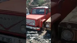 Gittiğim bir yerde araba mezarlığı rast geldi ,her araba sever için güzel bir ortam 👍