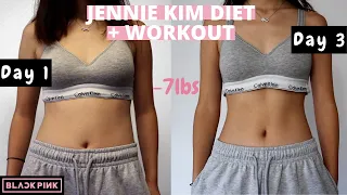 BLACKPINK JENNIE diet + workouts | I ate like Jennie Kim for 3 days before a kpop comeback *SHOOK*