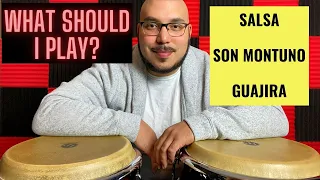 How To Play Congas in Salsa, Son Montuno and Guajira- STEP BY STEP (Song Breakdown)