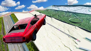 The Most Destructive Downhill Survival Map EVER In BeamNG! - Downhill Mayhem