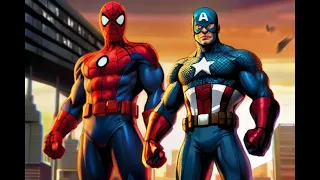 Spider-man and Captain america is a Children's Story!!! #spiderman