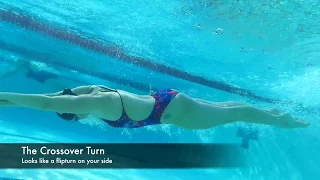 How to do the Backstroke to Breaststroke (Crossover) Turn with Olympian Chloe Sutton