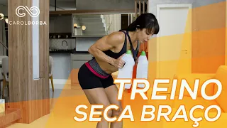 Treino para SECAR a Gordurinha do BRAÇO! - Carol Borba