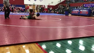 Wrestling fight clears the benches