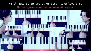 Don't Give Up On Me / Five Feet Apart / IMPOSSIBLE one finger piano KARAOKE