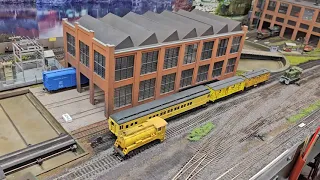 A Revisit to Dave Moltrup's Incredible HO Steel Mill Layout! What we missed ! The custom equipment!