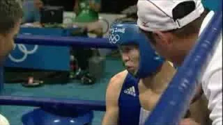 China vs Mongolia - Boxing - Light Flyweight 48KG - Beijing 2008 Summer Olympic Games