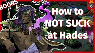 Choose WISELY! It's boon picking time | How to NOT SUCK at Hades | Part 1