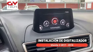 Cambio de Digitalizador Mazda 3 2017 2018