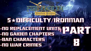 Fire Emblem 11: Shadow Dragon 5✩Difficulty, Ironman/No Gaiden Chapter/No Replacement + Bans PART 8