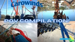 Carowinds POV Compilation! - April 2024