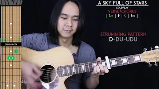 Sky Full Of Stars Guitar Cover Acoustic - Coldplay  🎸 |Tabs + Chords|