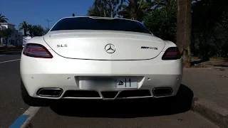 Supercars acceleration SLS AMG VS BMW M6 in Morocco !