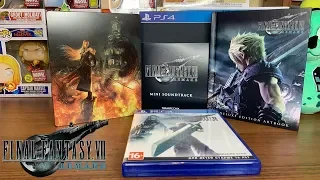 Final Fantasy VII Remake обзор распаковка Deluxe издания