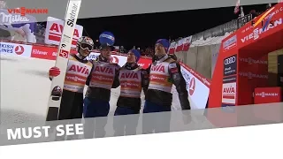 1st place for Norway in Team Large Hill - Oslo - Ski Jumping - 2017/18