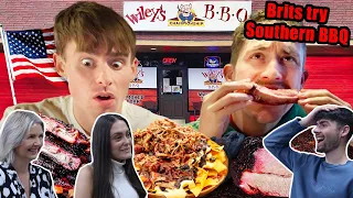 BRITISH FAMILY REACTS | Brits Try Southern BBQ For The First Time!