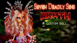 WRATH - Gold (7 Deadly Sins )  MONSTER HIGH DOLL- oak doll - Mermaid doll -Custom Doll | Sang Bup Be