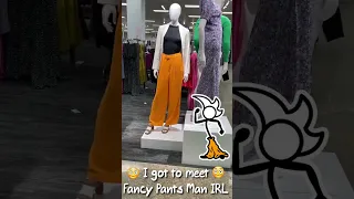 I Met Fancy Pants Man In Real Life!