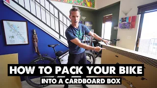 How To Pack Your Bike Into a Box For Travel