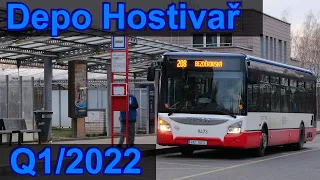 Autobusy Praha - Depo Hostivař | Q1/2022