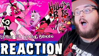 HELLUVA BOSS EPISODE 3 SPRING BROKEN (Animation By Vivziepop) #helluvaboss REACTION!!!