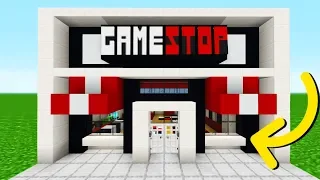 Minecraft Tutorial: How To Make A Gamestop "2019 City Build Tutorial"