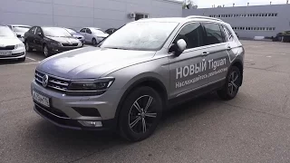 2017 Volkswagen Tiguan 2.0 TSI DSG 4Motion Highline. Start Up, Engine, and In Depth Tour.