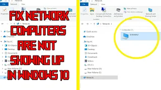 How to Fix Network Computers are not Showing Up in Windows 10