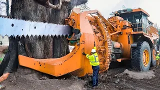 If you see this machine in the forest, run away. The world's most powerful wood machines.