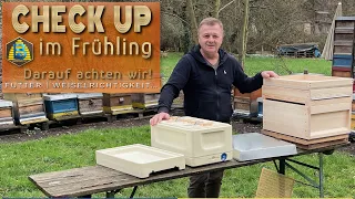 Check Up des Carnica Stands im Frühling  | Bienendom